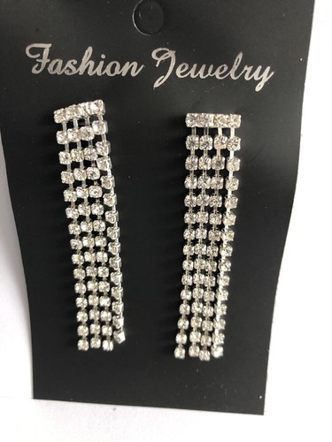Earrings dangling bling - earrings,