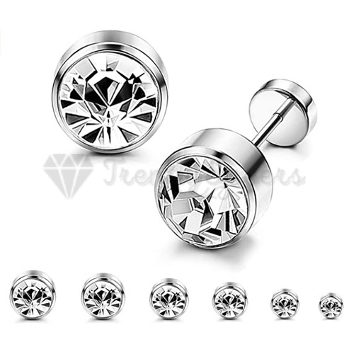 Womens mens round cubic - mens,