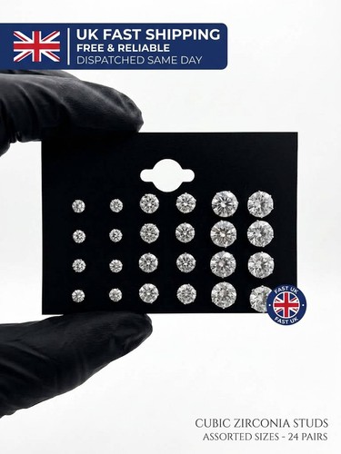 Pairs cubic zirconia cz - 24,
