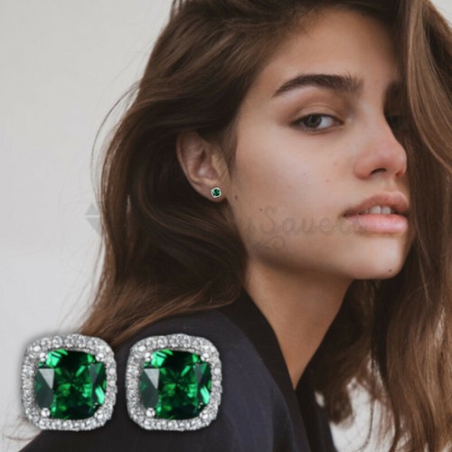 Emerald green cubic zirconia - emerald,
