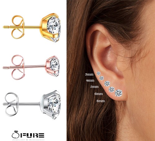 Stud earrings sparkling - stud,