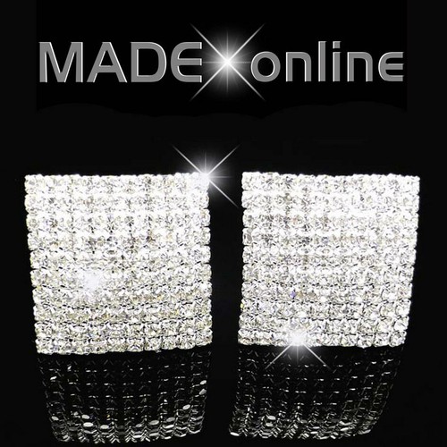 Extra large square earrings - extra,